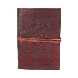 Tree of Life Leather Embossed Journal 18 x 25cm
