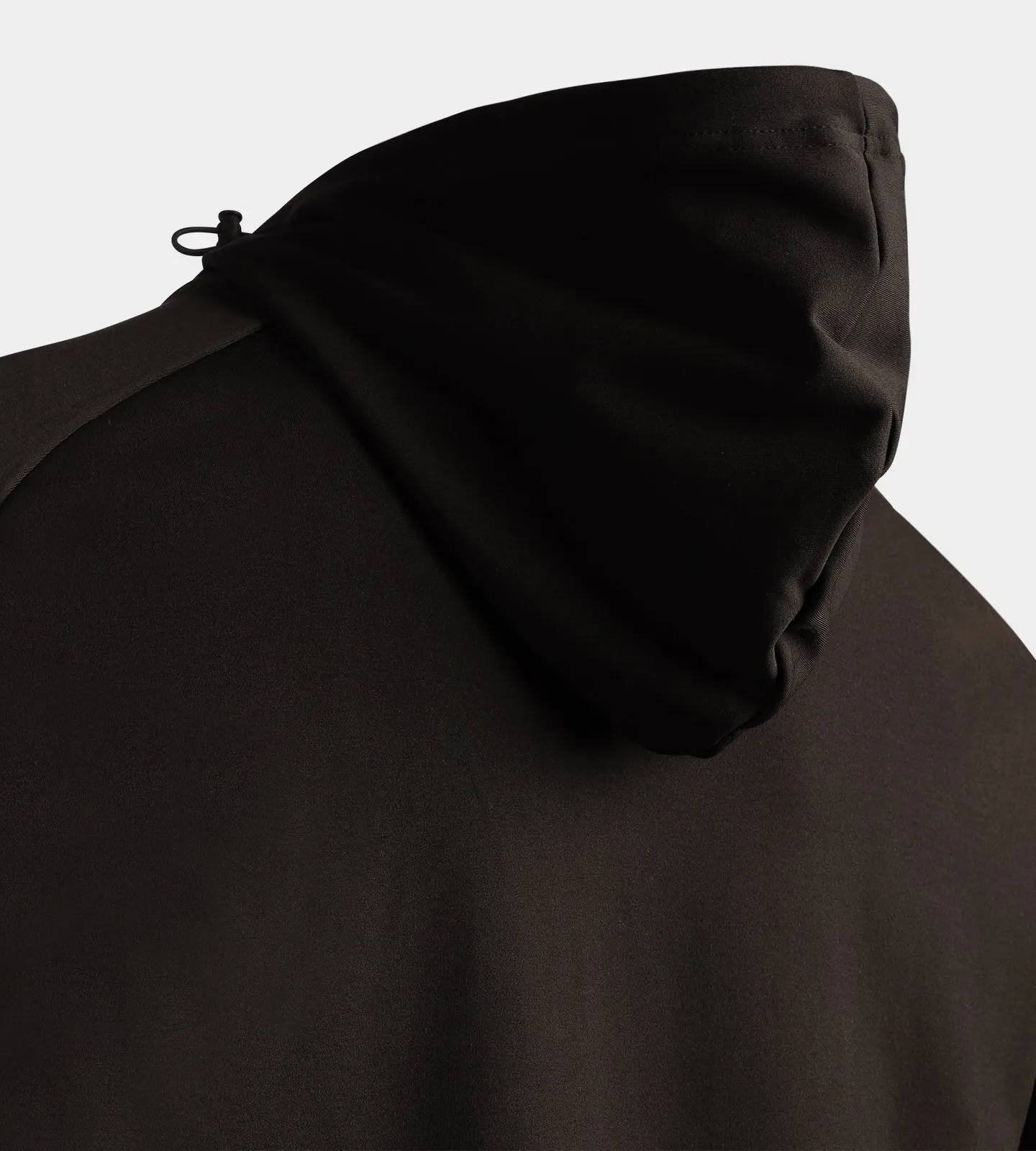 TWO TONE HOODIE - BLACK