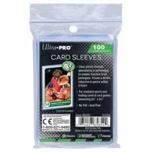 Ultra Pro Antimicrobial Card Sleeves 2-1/2" x 3-1/2" (100 stk)