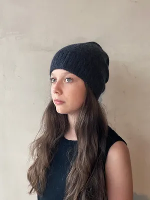 Unisex Hand-Knitted Herringbone Beanie
