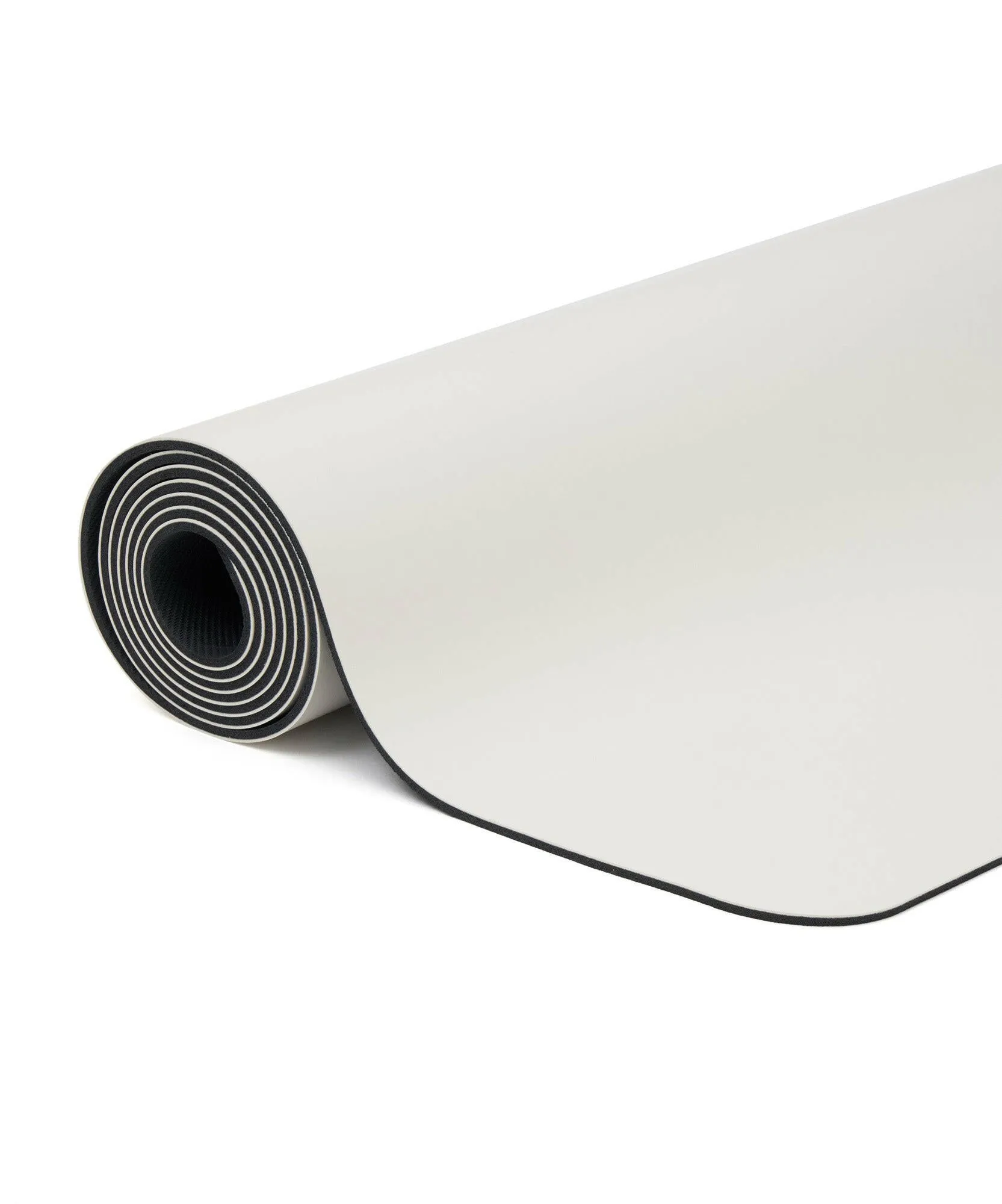 Vegan Leather Yoga Mat - Ivory