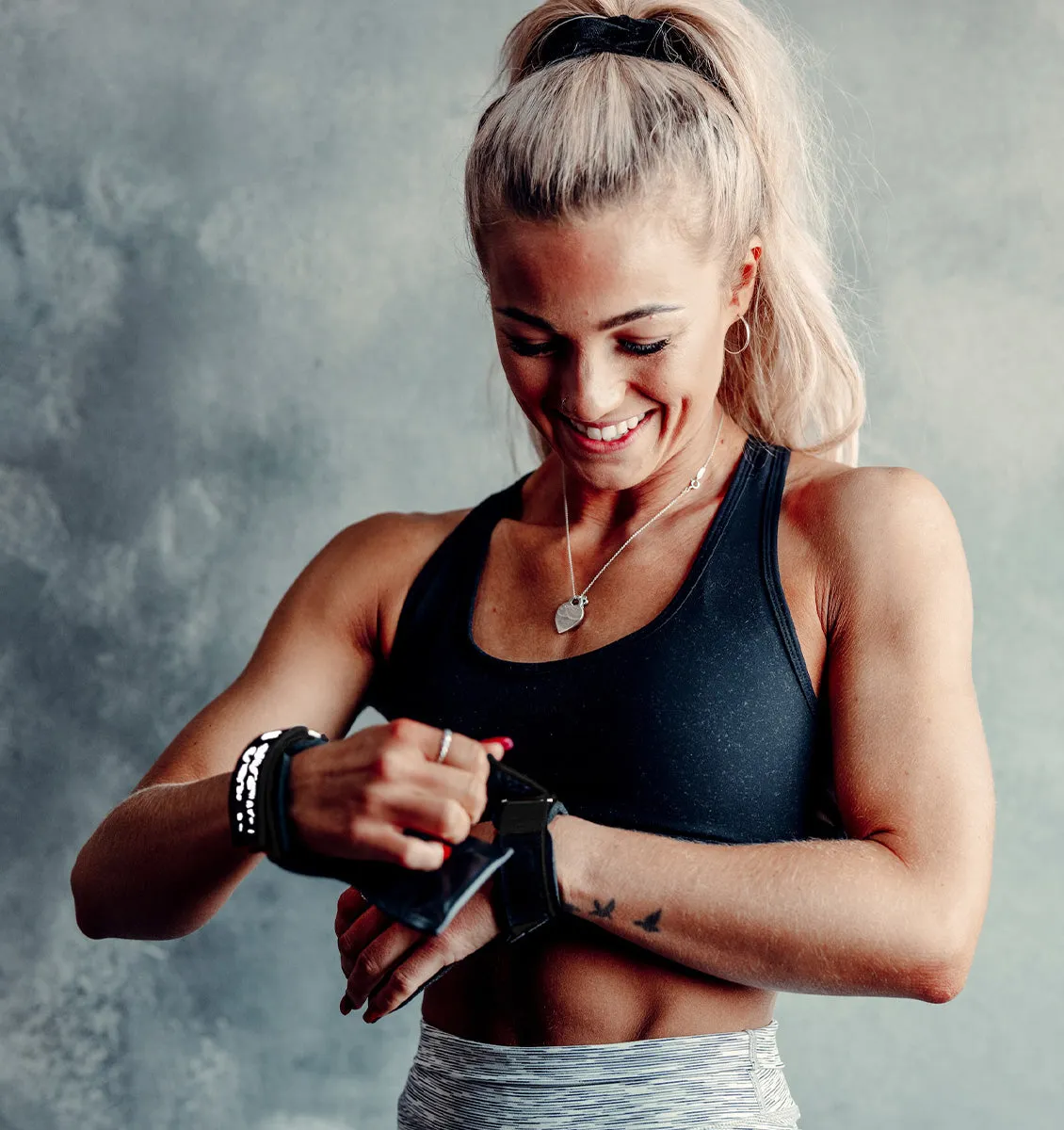 Versa Gripps® FIT Series Lifting Straps - Black