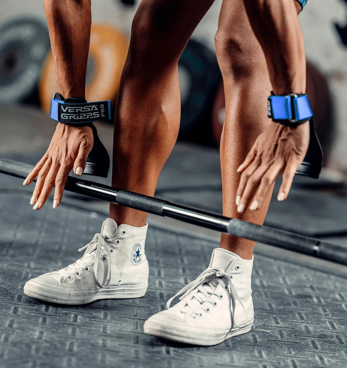 Versa Gripps® PRO Series Lifting Straps - Pacific Blue