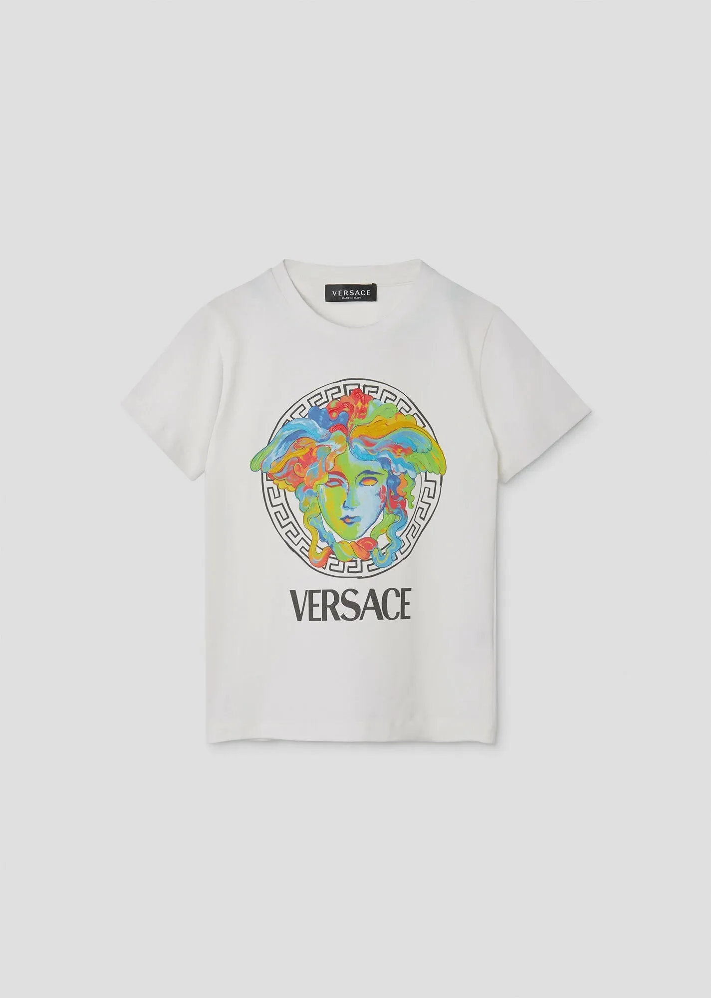 Versace Multicolor Medusa Logo Tee
