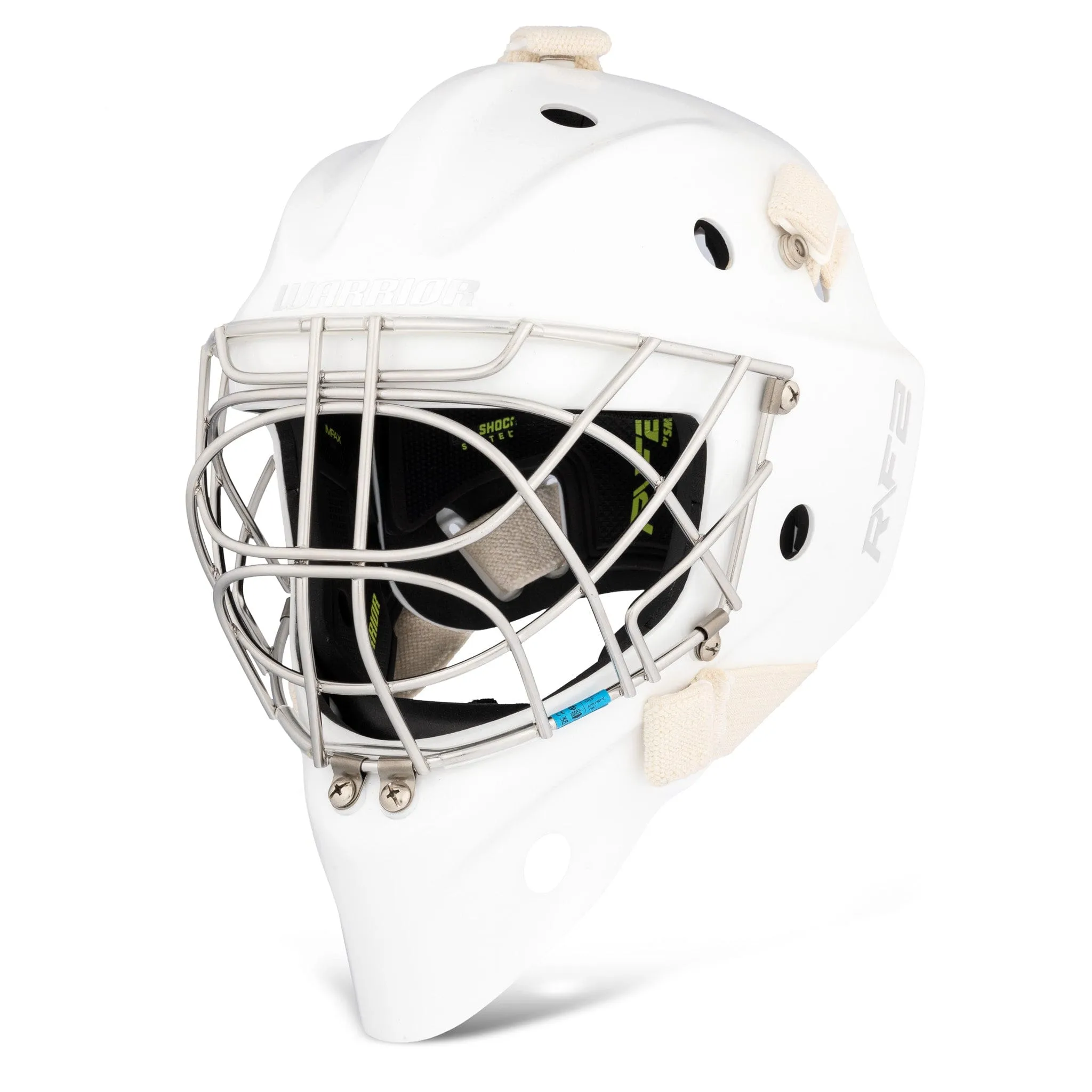 Warrior Ritual F2 E  Junior Goalie Mask - Pro Certified