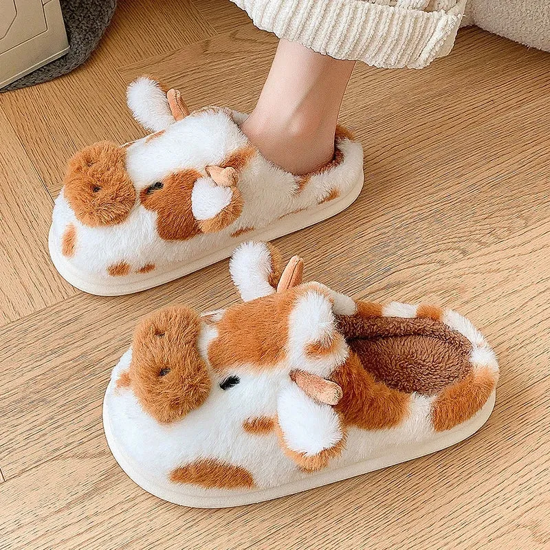 Winter Slippers Woman Warm Lightweight Ladies Slippers Faux Fur Women's Home Slippers High Quality Female House Shoes Footwear