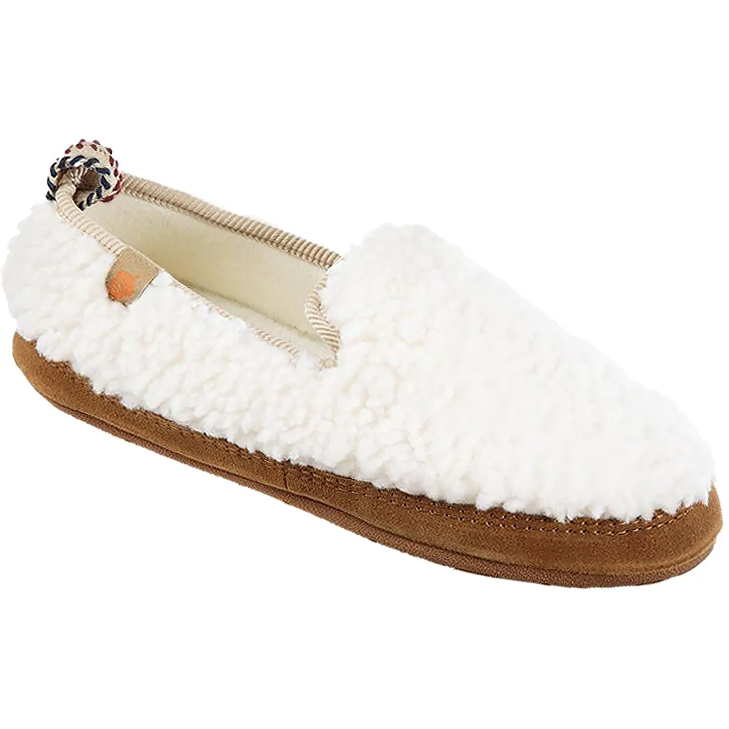 Women's Acorn Bristol Loafer Buff Popcorn Fabric/Suede