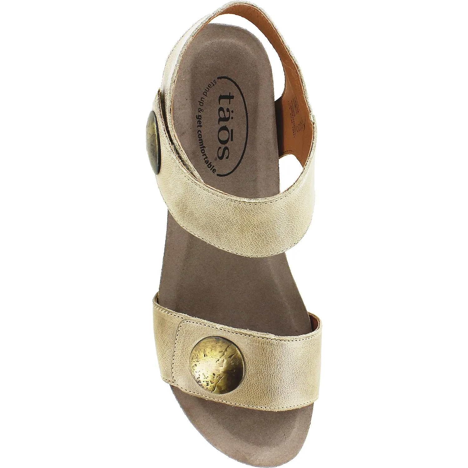Women's Taos Carousel 2 Taupe Leather
