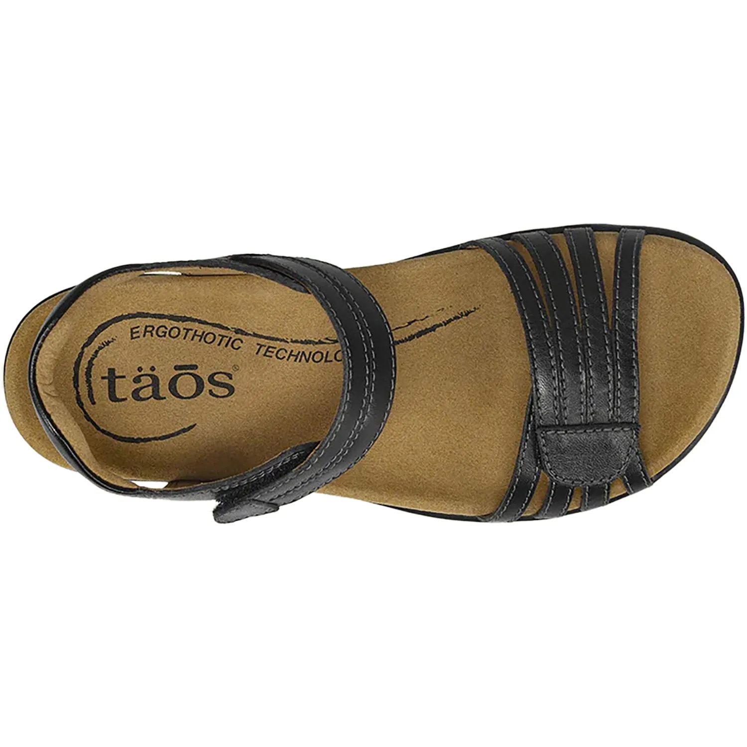 Women's Taos Mellow Black Leather