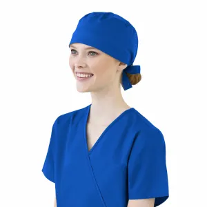 WonderWORK 400 Unisex Tie Back Scrub Hat Royal