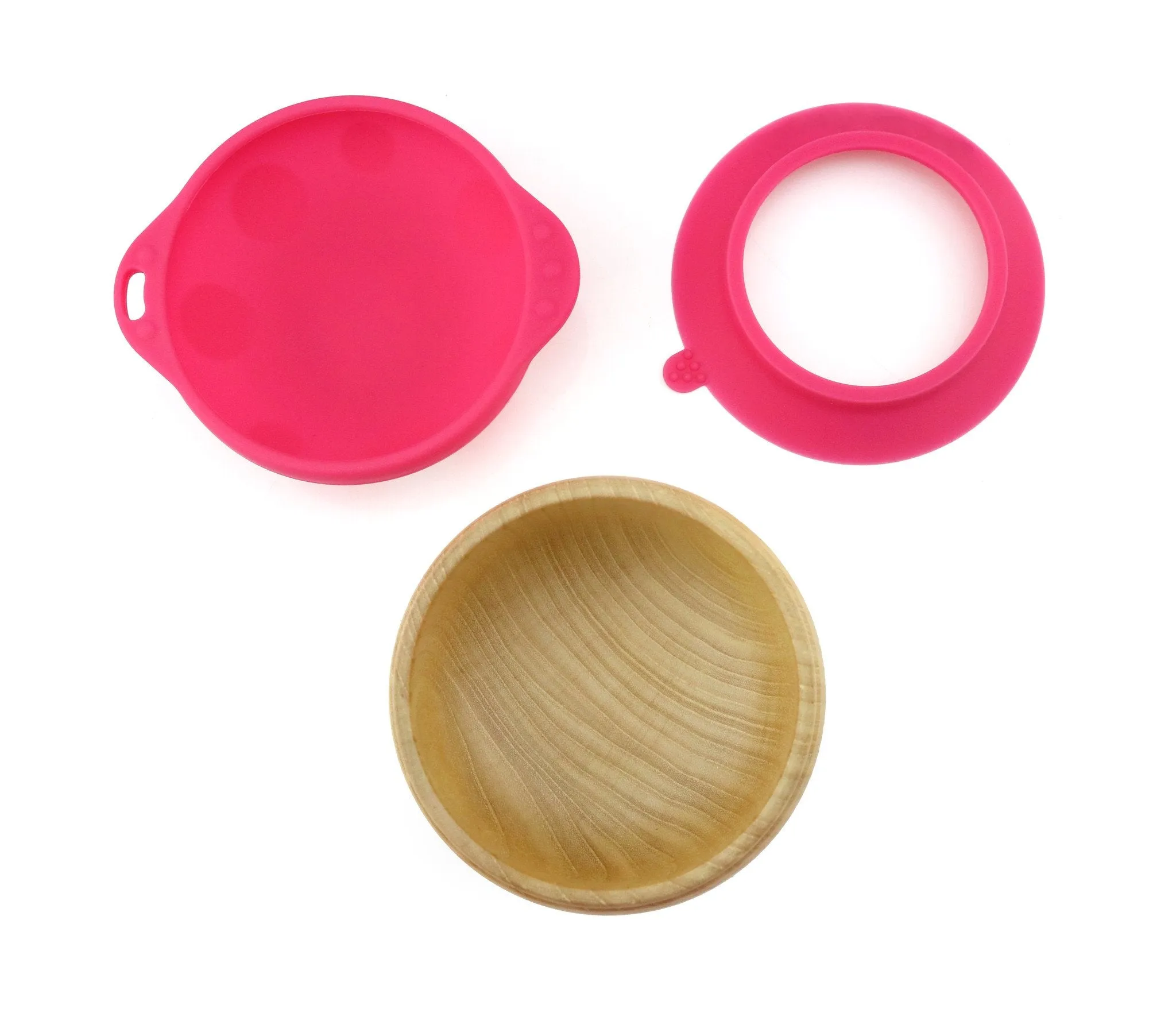 Wooden Mushroom Bowl