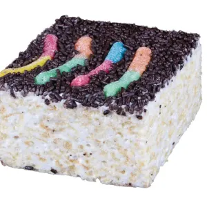 Worms in Dirt Crispy Treat