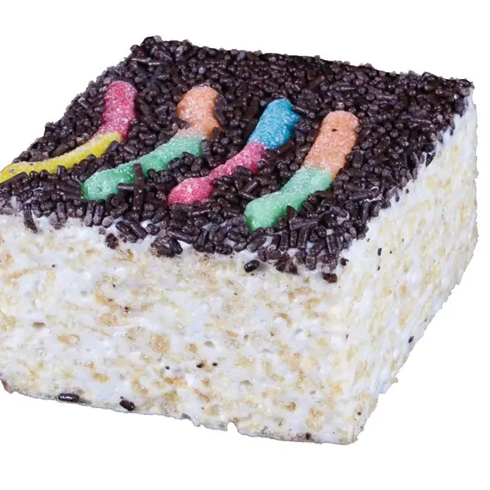 Worms in Dirt Crispy Treat