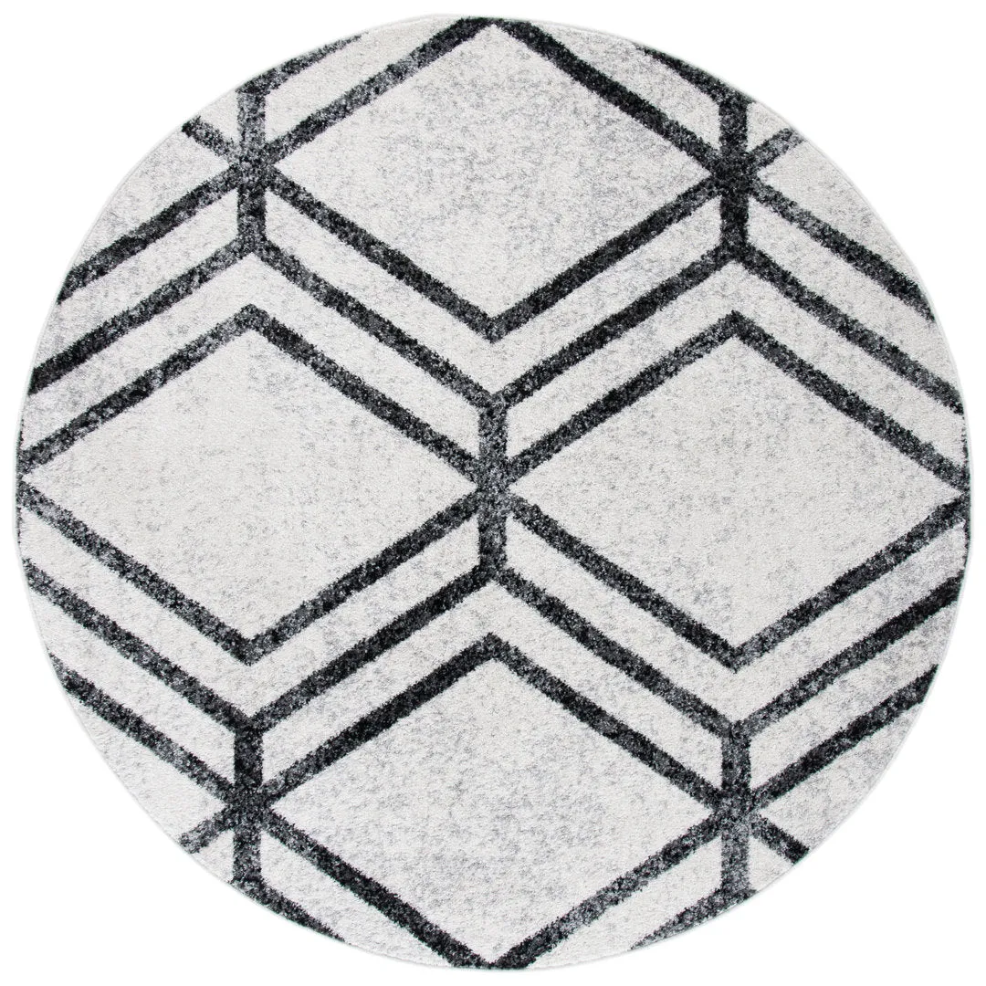 Wyckhoff Performance Geometric Rug Union Rustic Rug Size: Round 8'