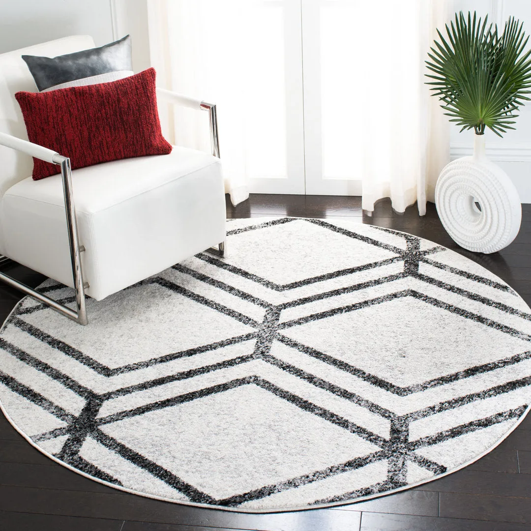 Wyckhoff Performance Geometric Rug Union Rustic Rug Size: Round 8'