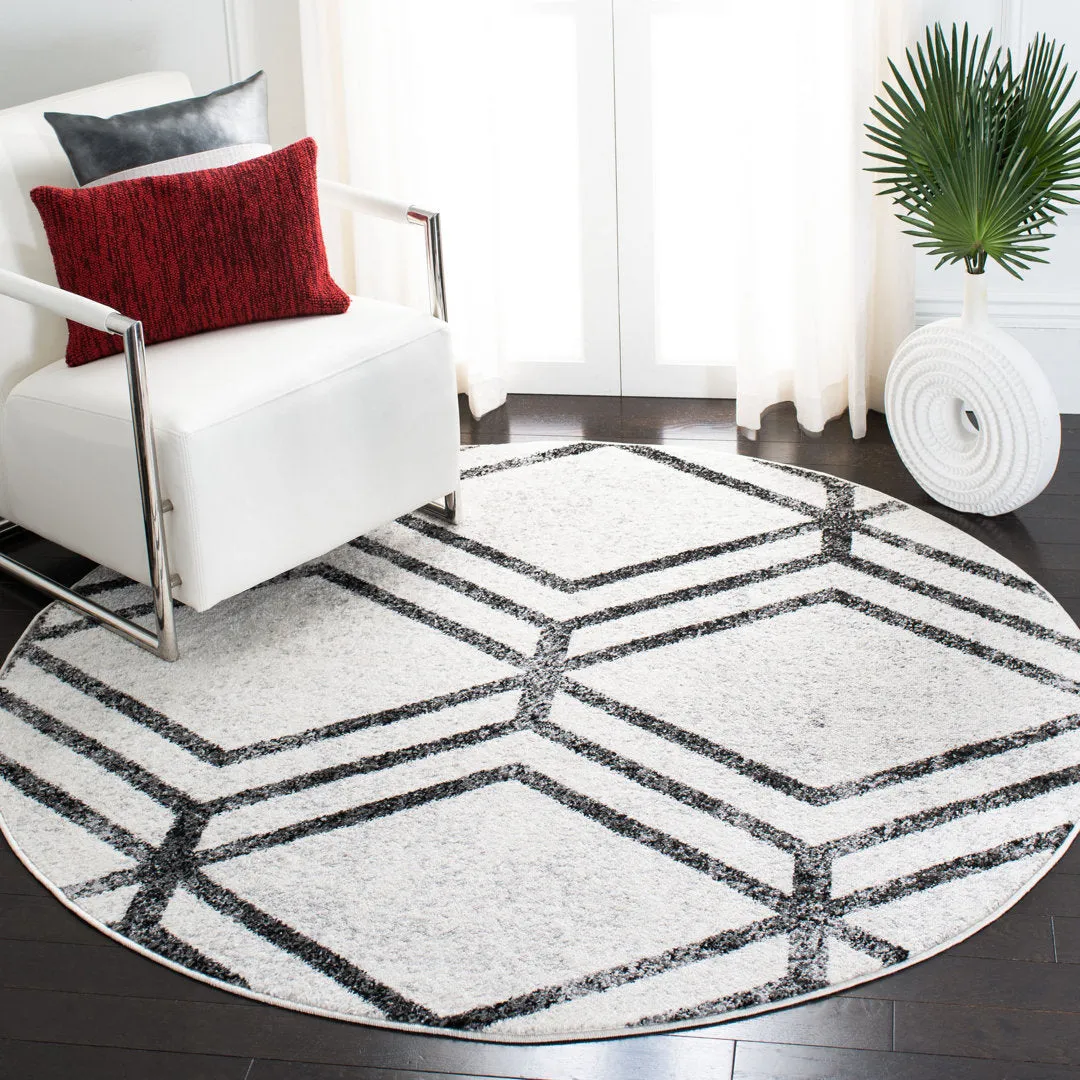Wyckhoff Performance Geometric Rug Union Rustic Rug Size: Round 8'