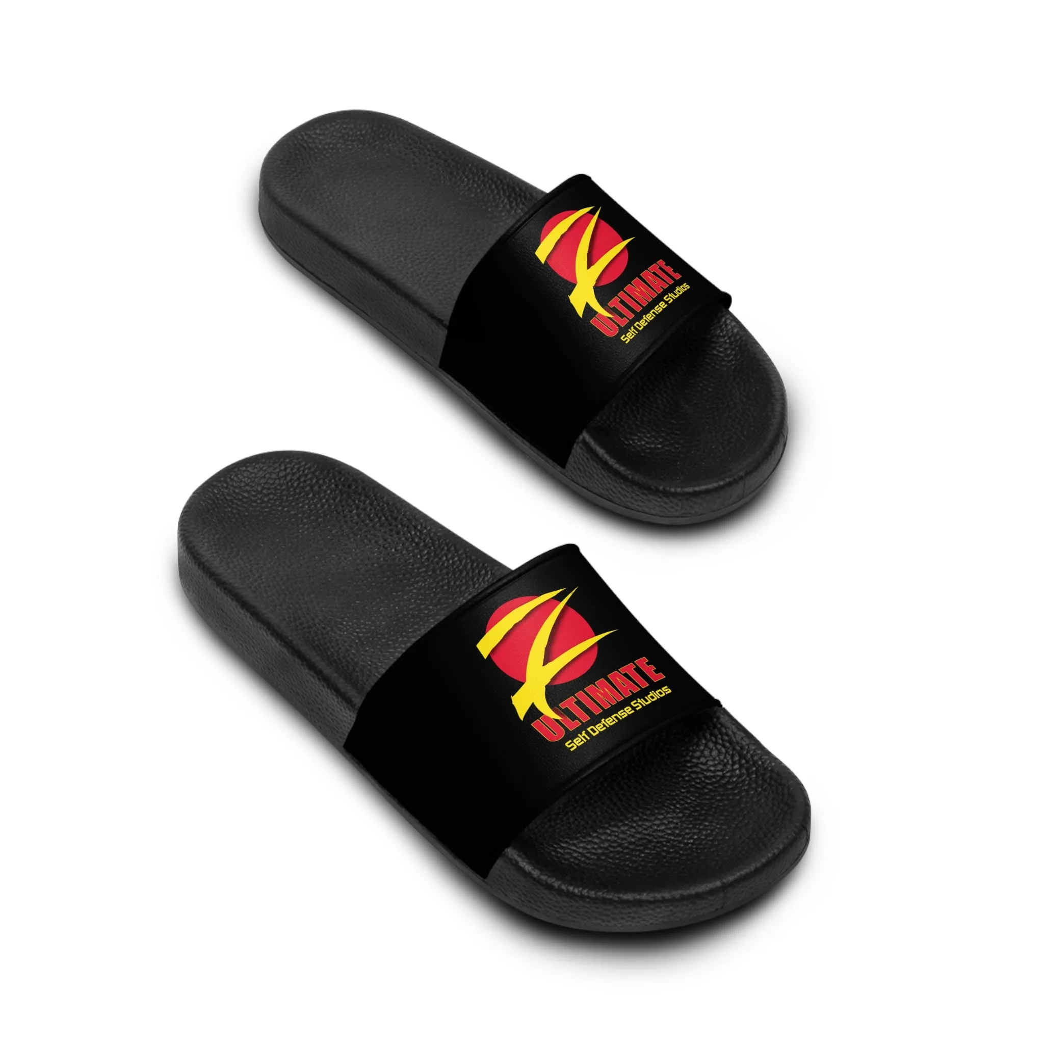 Z-Ultimate Comfort Women's Slide Sandals (Black on Black)