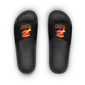 Z-Ultimate Comfort Women's Slide Sandals (Black on Black)