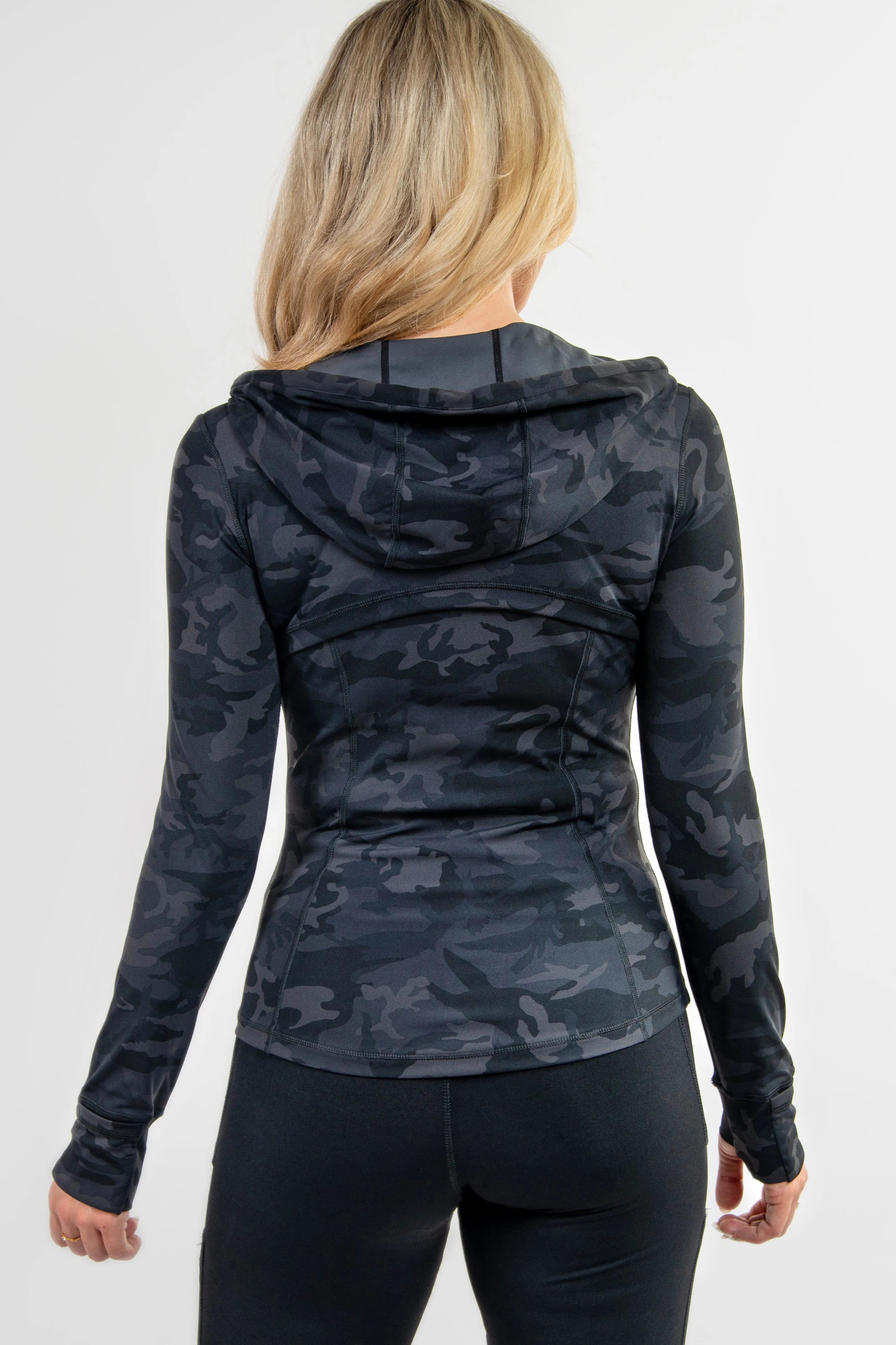 Zip Camo Hoodie